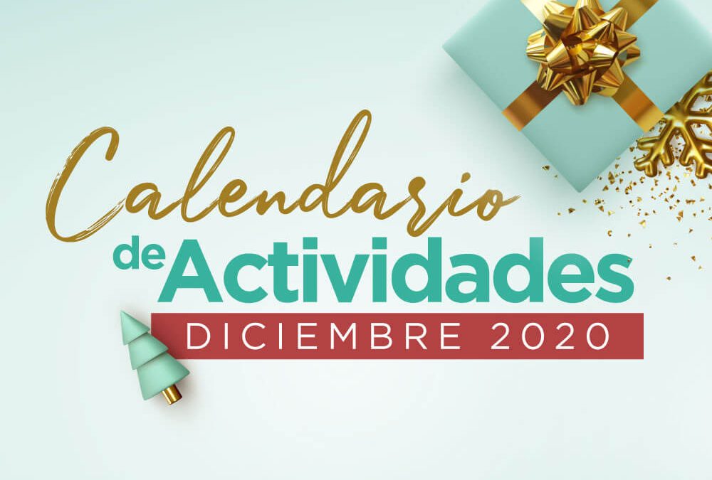 Calendario de actividades Diciembre 2020