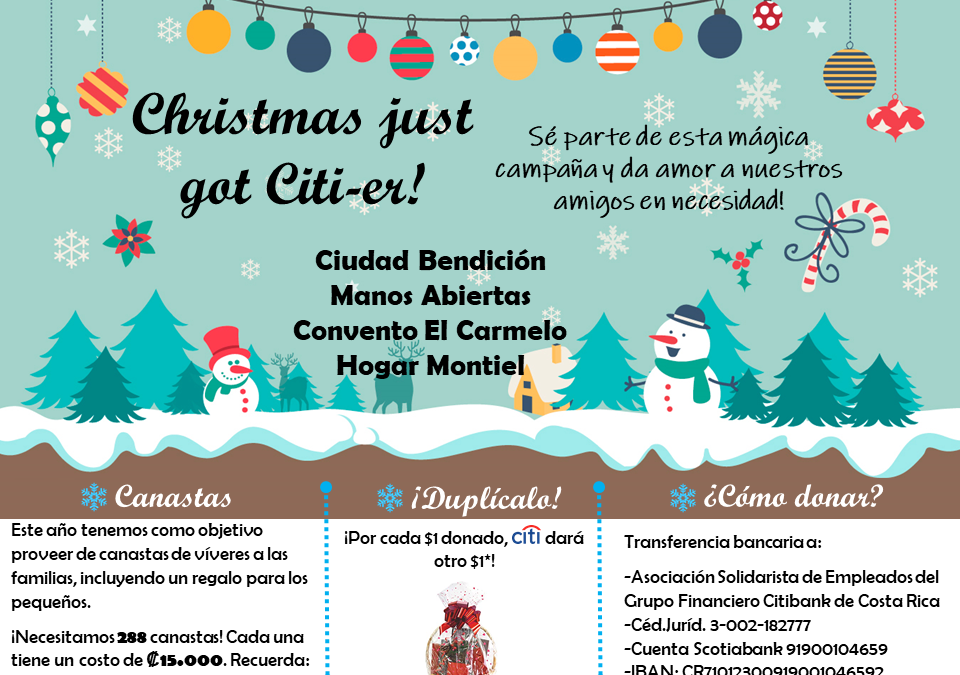 Campaña Christmas just got Citi-er