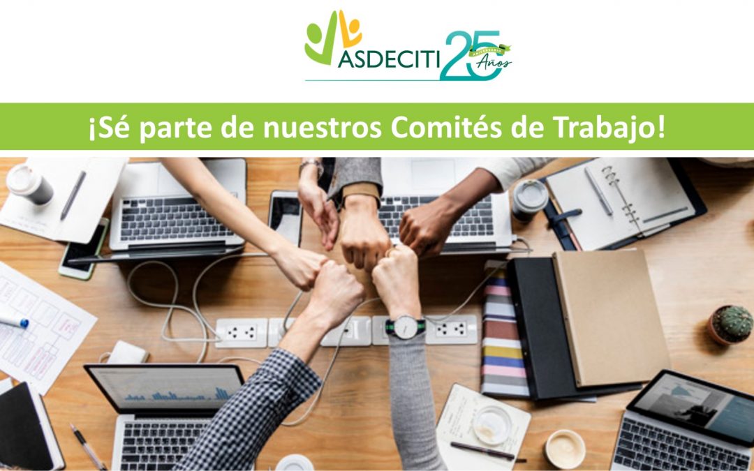 ¡Sé parte de nuestros Comités de Trabajo!