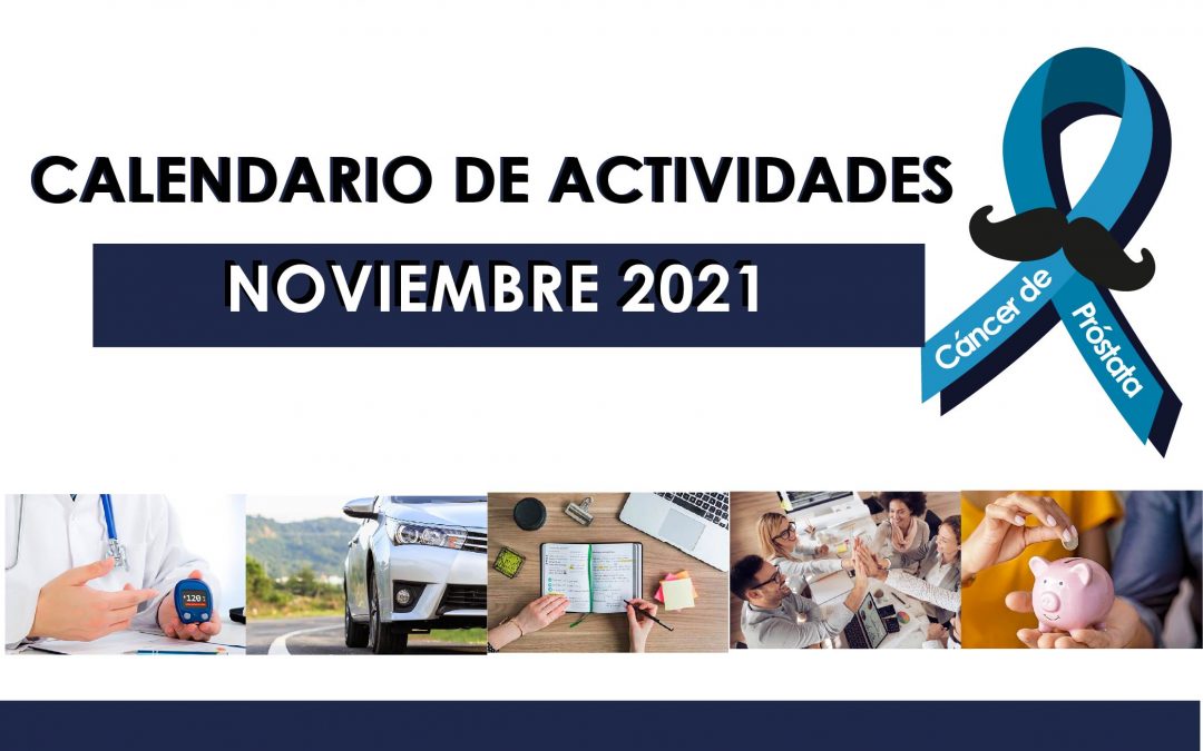 Calendario de Actividades Noviembre 2021