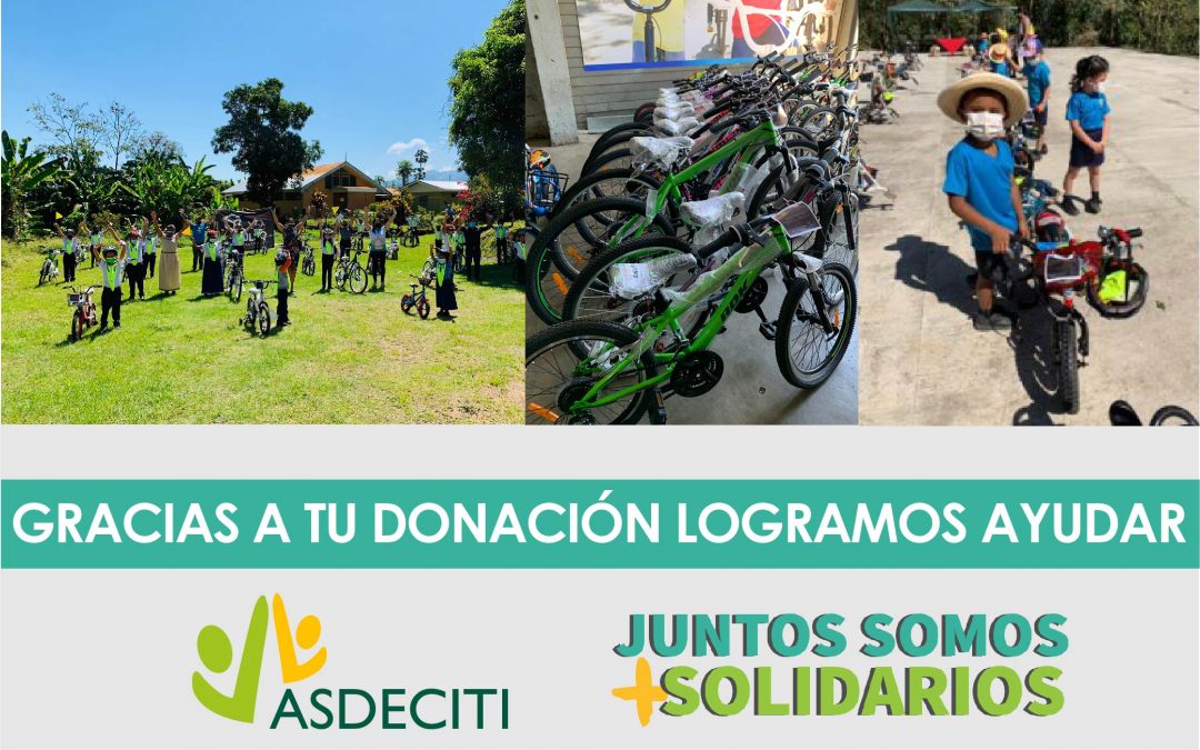 ¡Gracias a tu donación lo logramos!