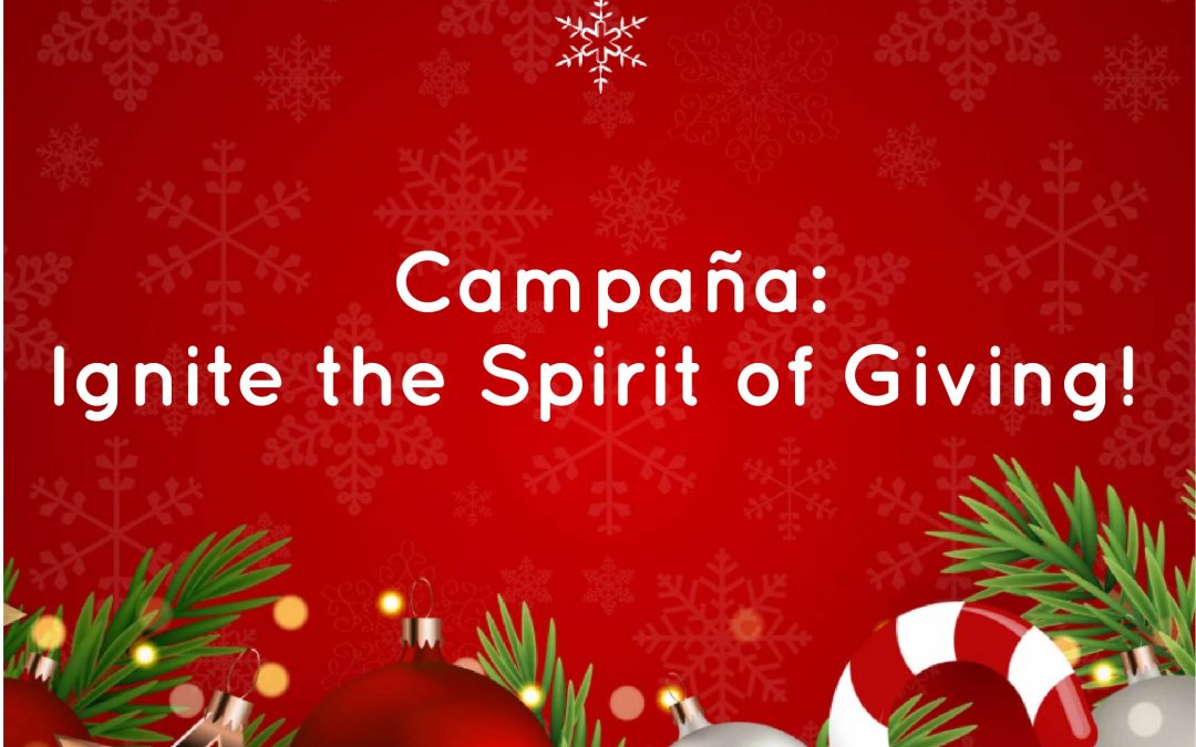 Campaña Navideña: Ignite the spirit of giving!