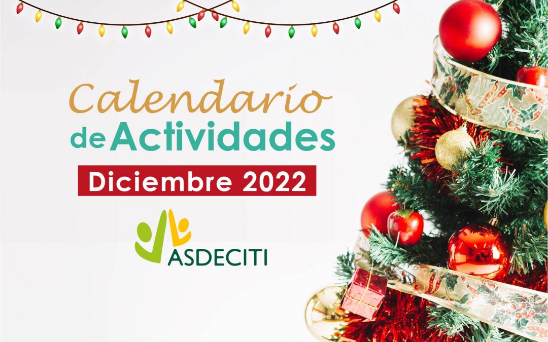 Calendario Actividades Diciembre 22