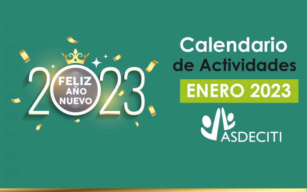 Calendario de Actividades Enero 2023