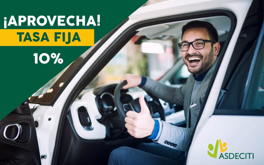 Línea Vehículo ¡Tasa Fija!