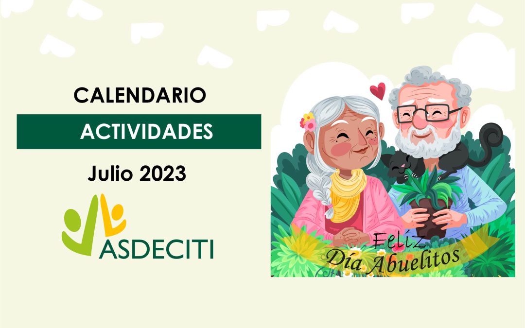 Calendario Actividades Julio 2023