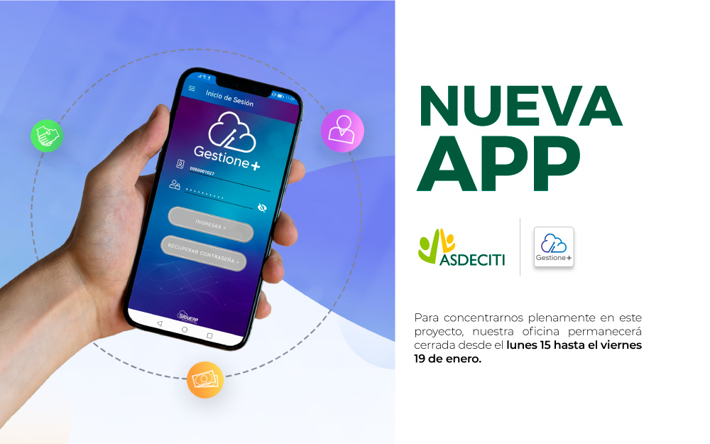 Trabajamos para ofrecerle una mejor APP