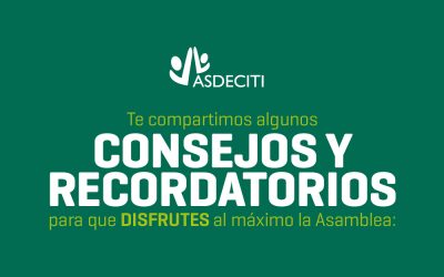 Consejos y recordatorios para disfrutar la Asamblea