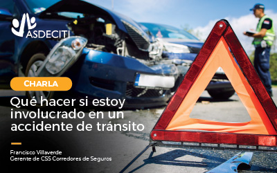 Charla Que hacer si estoy involucrado en un accidente de tránsito