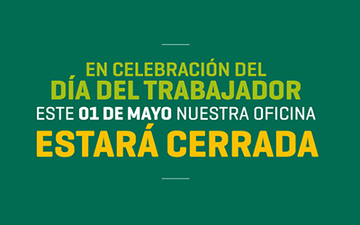 Horario Especial 1 de Mayo