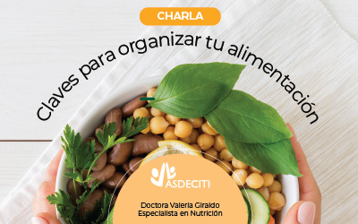 Charla Claves para organizar alimentación
