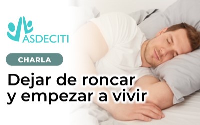 Charla Dejar de roncar y empezar a vivir