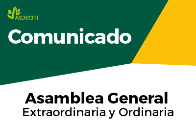 Comunicado Asamblea General Extraordinaria y Ordinaria