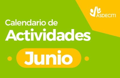 Calendario de actividades Junio