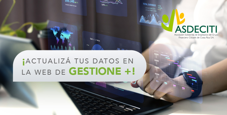 ¡ACTUALIZÁ TUS DATOS EN LA WEB DE GESTIONE +!