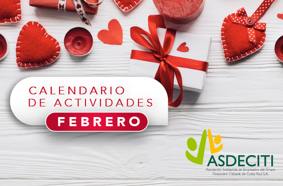CALENDARIO ACTIVIDADES FEBRERO