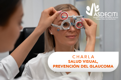 CHARLA SALUD VISUAL, PREVENCIÓN DEL GLAUCOMA