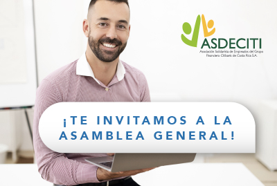 ¡TE INVITAMOS A LA ASAMBLEA GENERAL!