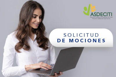 SOLICITUD DE MOCIONES