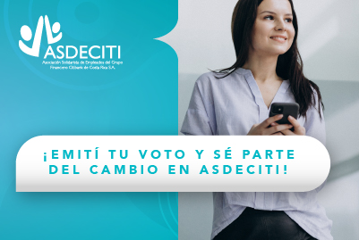 ¡ EMITÍ TU VOTO Y SÉ PARTE DEL CAMBIO EN ASDECITI !